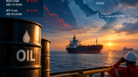 Kapal tanker melintasi jalur perdagangan energi di Timur Tengah di tengah kekhawatiran terhadap keamanan pasokan minyak dunia.